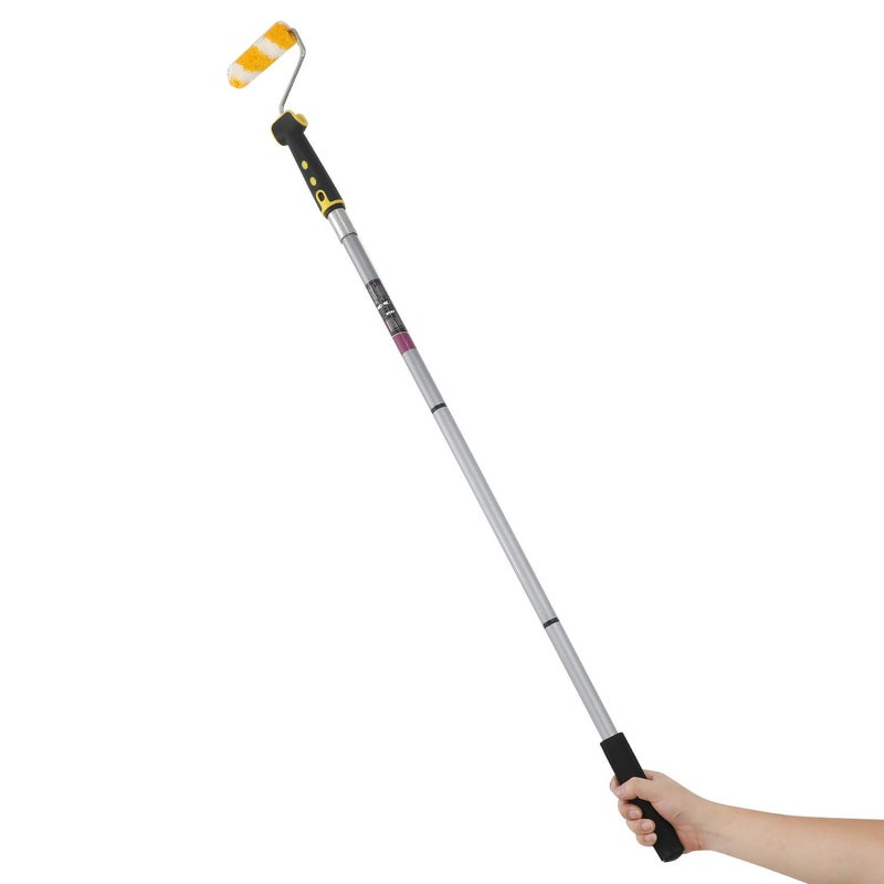 KUPOO Extension Pole,3 Piece Extension Pole Set, Extension Pole for Paint Rollers,Paint Roller Brush Extension Handle, Threaded Pole, Telescoping Paint Roller Pole Extends to 42 inch - Image 5